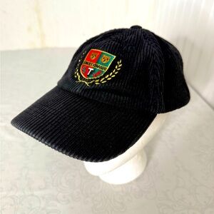 Teddy Fresh One Year Anniversary Corduroy Crest Hat in Black O/S